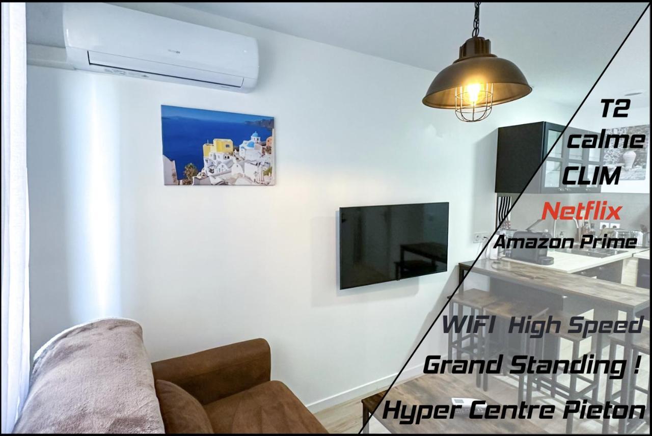 Appartements Calmes - Standing - Hypercentre - Clim - Wifi - Netflix Montpellier Luaran gambar