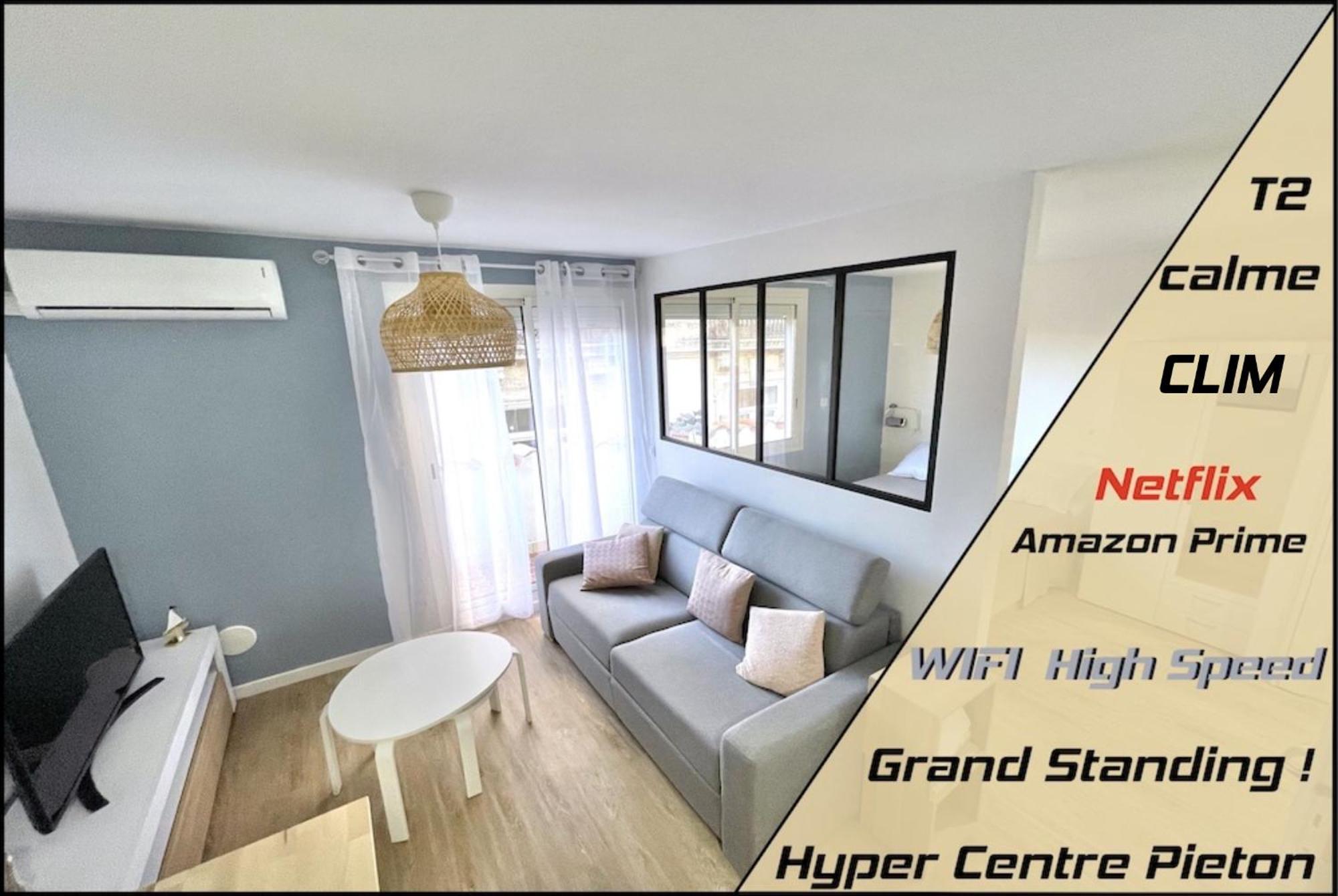 Appartements Calmes - Standing - Hypercentre - Clim - Wifi - Netflix Montpellier Luaran gambar